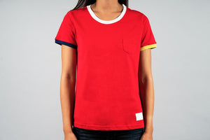 Camiseta deportiva roja